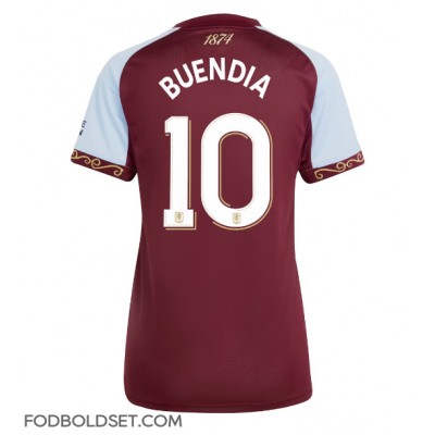 Aston Villa Emiliano Buendia #10 Hjemmebanetrøje Dame 2025-26 Kortærmet Aston Villa Emiliano Buendia #10 Hjemmebanetrøje Dame 2025-26 Kortærmet